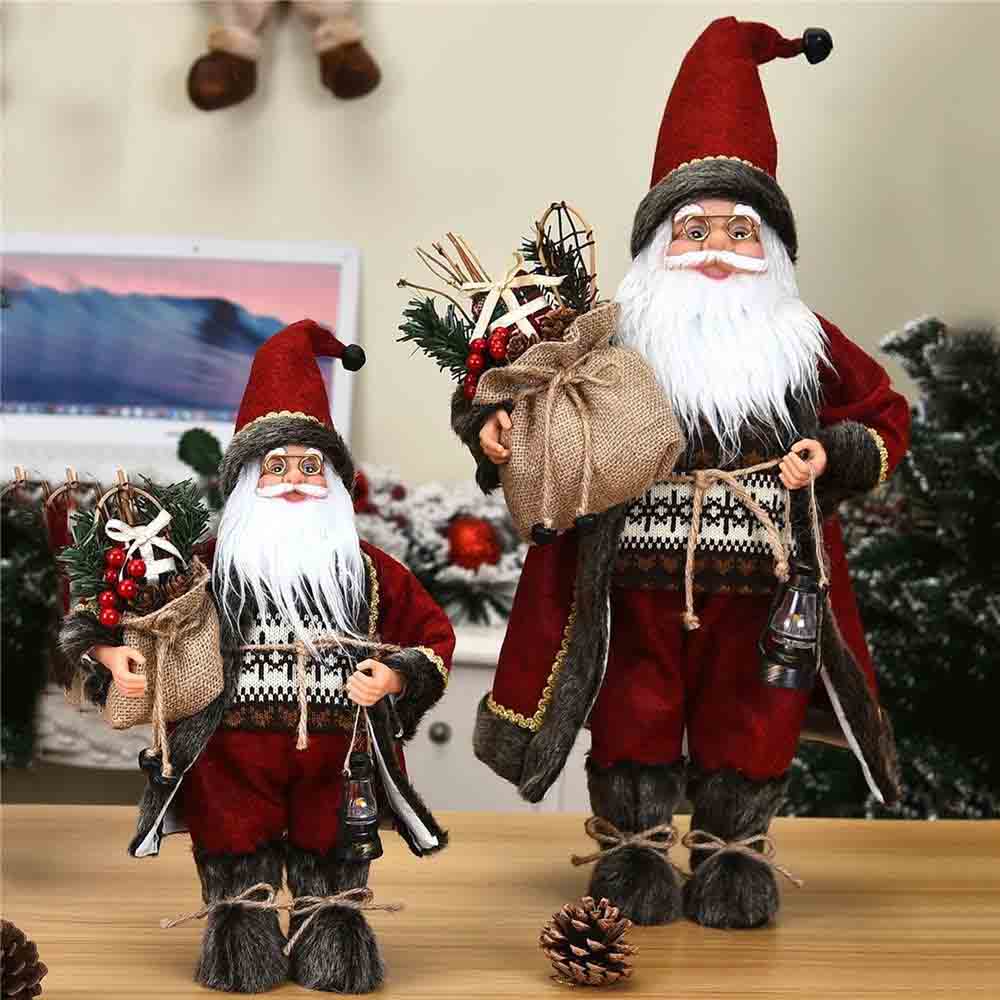Figura decoración navideña Santa Claus rojo mediano 45 cm Belly Kyuden Home