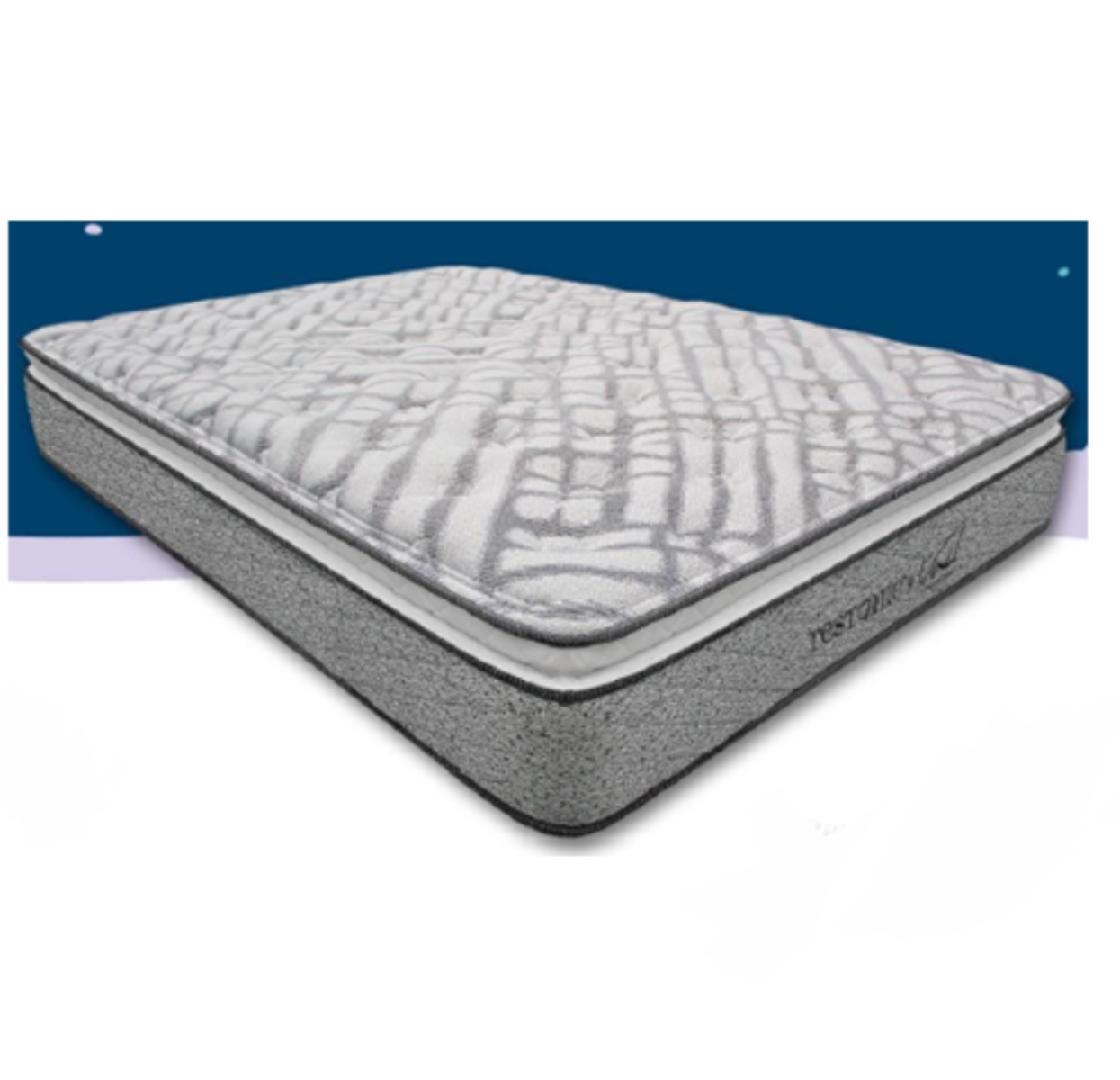 COLCHÓN RESTONIC BLACK/PALM KING SIZE
