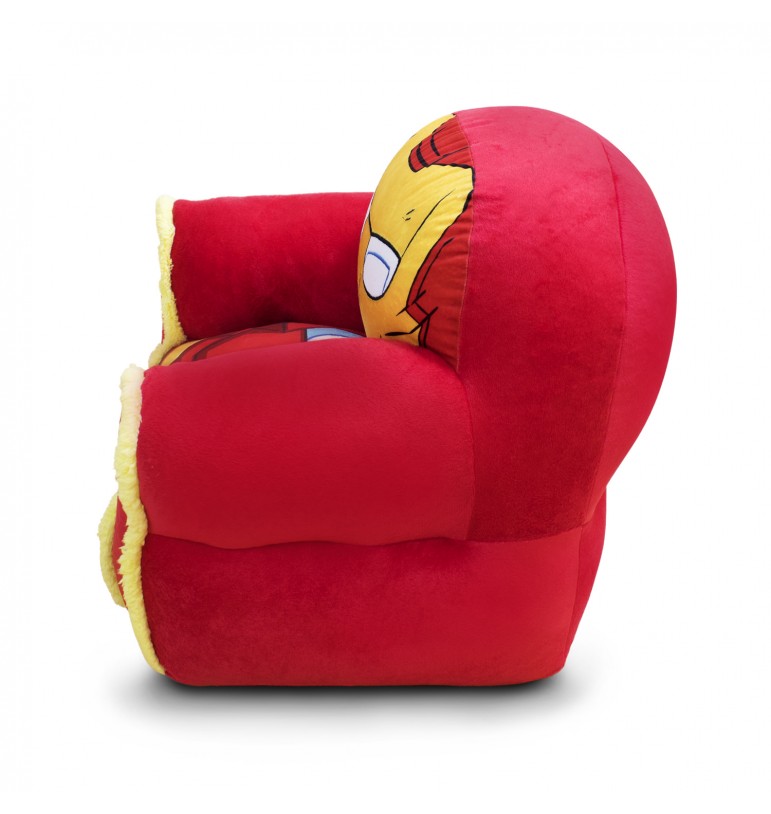 Sillón Puff Iron Man Marvel para niños