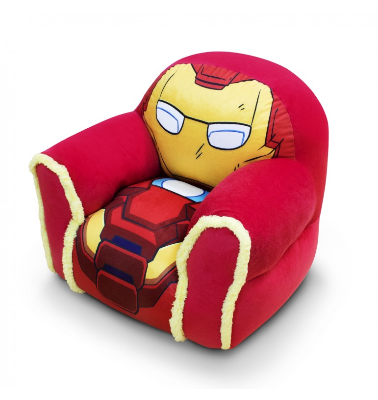 Sillón Puff Iron Man Marvel para niños