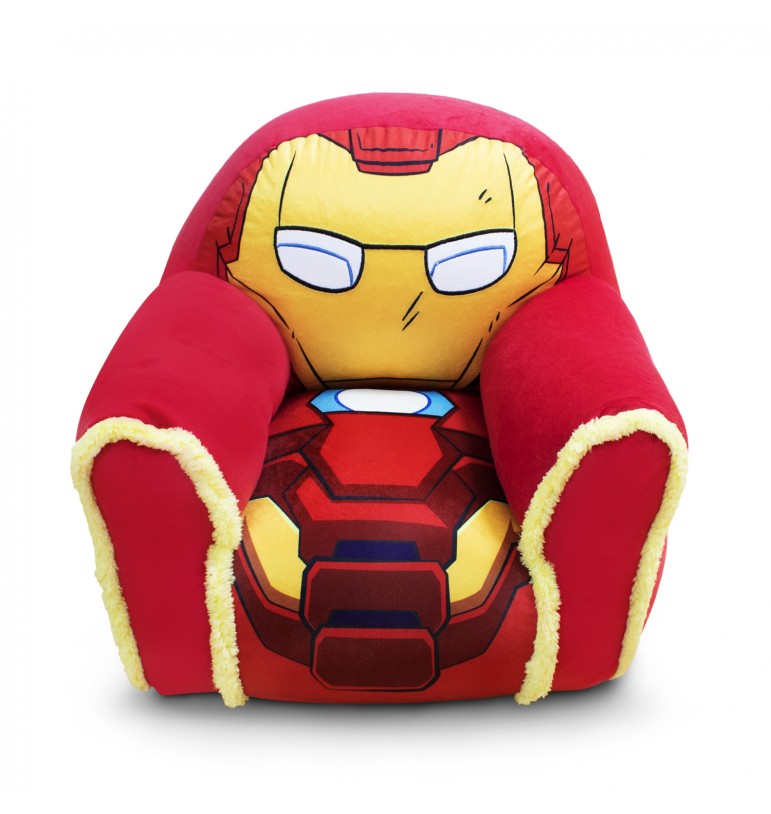 Sillón Puff Iron Man Marvel para niños