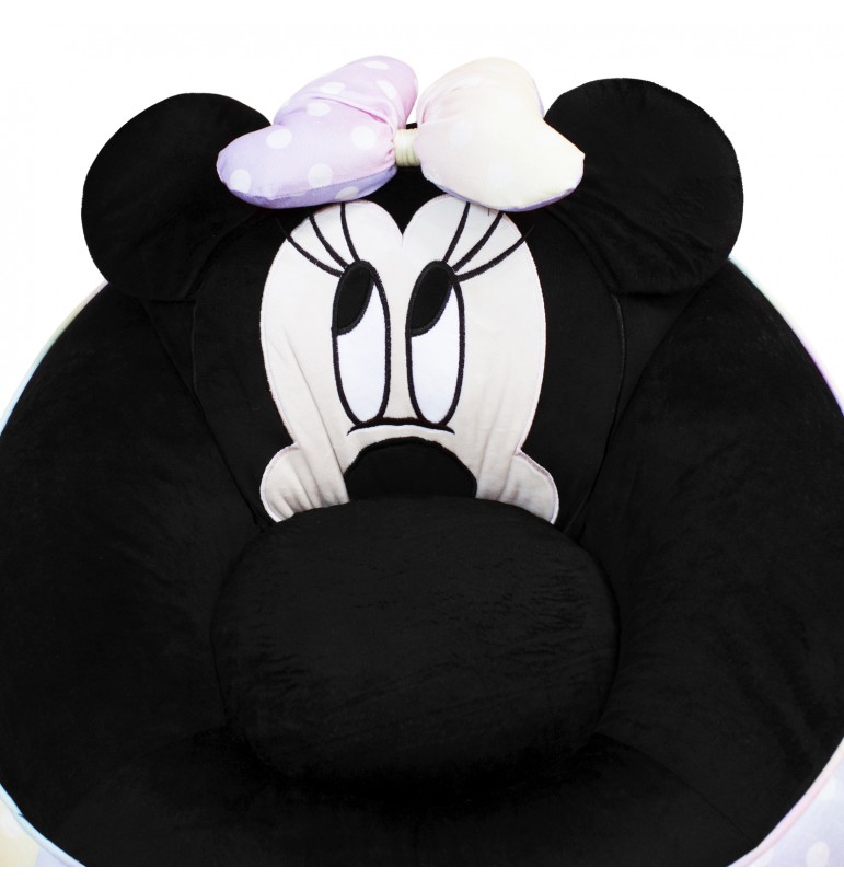 Sillón Puff Minnie Mouse Disney para niñas