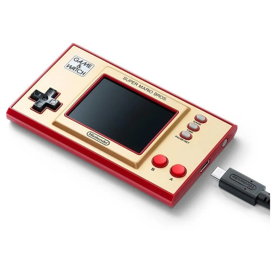 Nintendo Game & Watch Super Mario Bros. color rojo y dorado