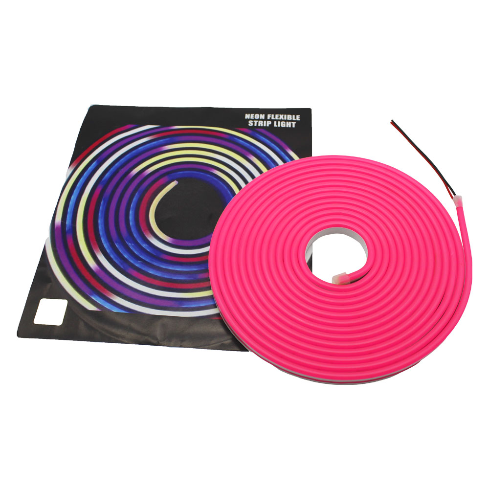 Tira De Luz LED Neon Flexible Strip Light 5 Metros DP-1042 Rosa