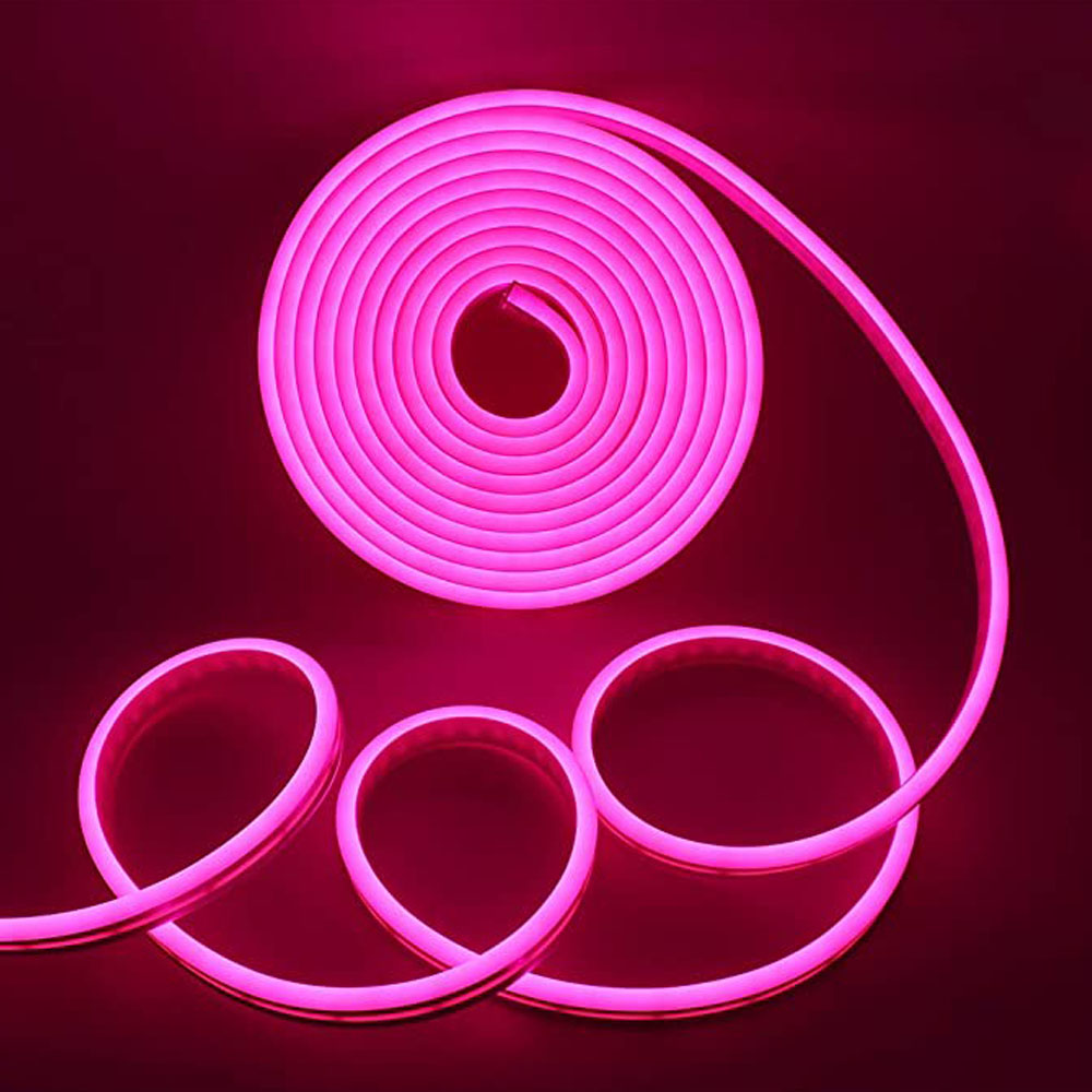 Tira De Luz LED Neon Flexible Strip Light 5 Metros DP-1042 Rosa