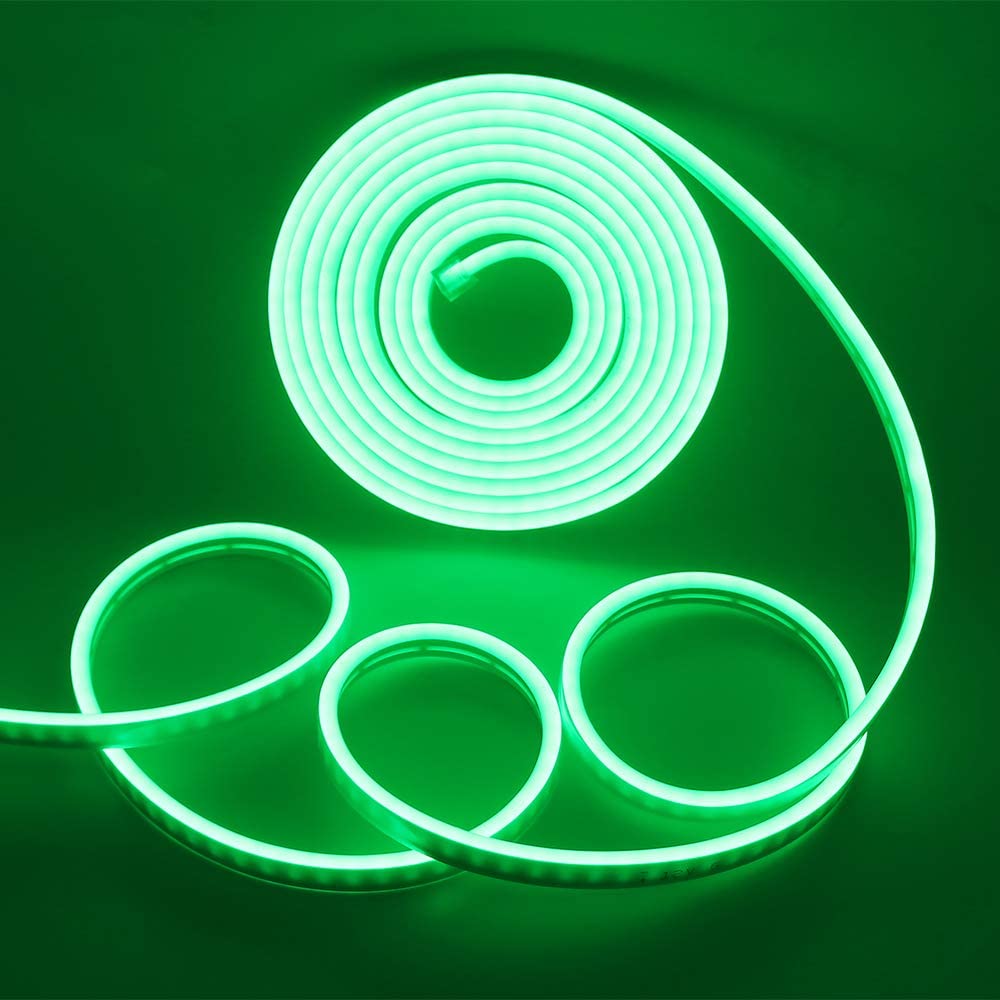 Tira De Luz LED Neon Flexible Strip Light 5 Metros DP-1042 Verde