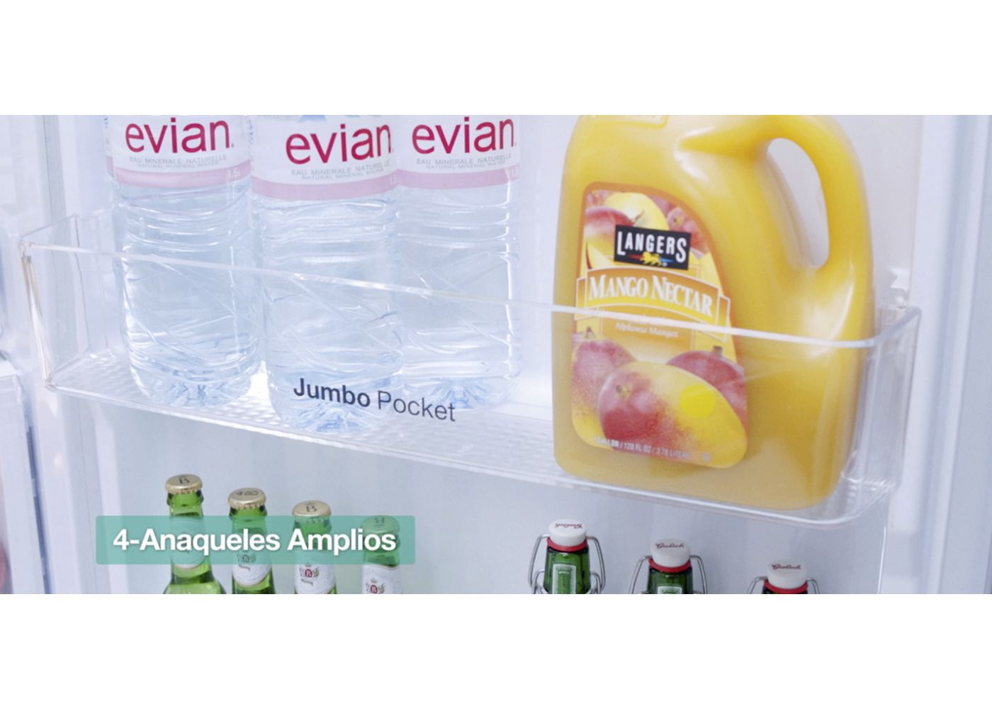 Refrigerador 9p3 con despachador de agua blanco daewoo