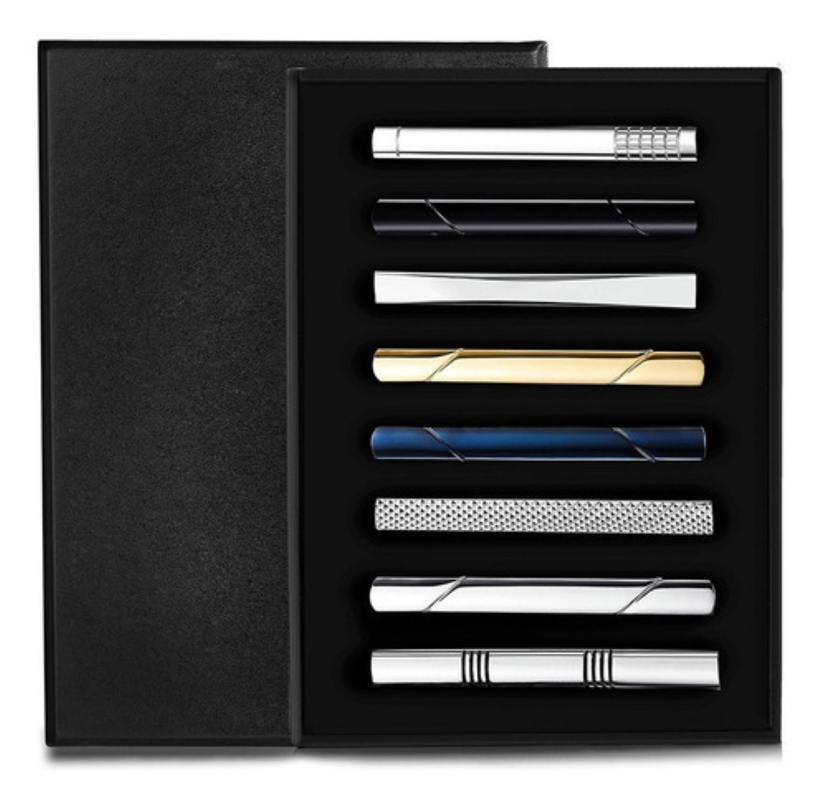 Juego De Clips De Corbata 8 Pz para Caballero