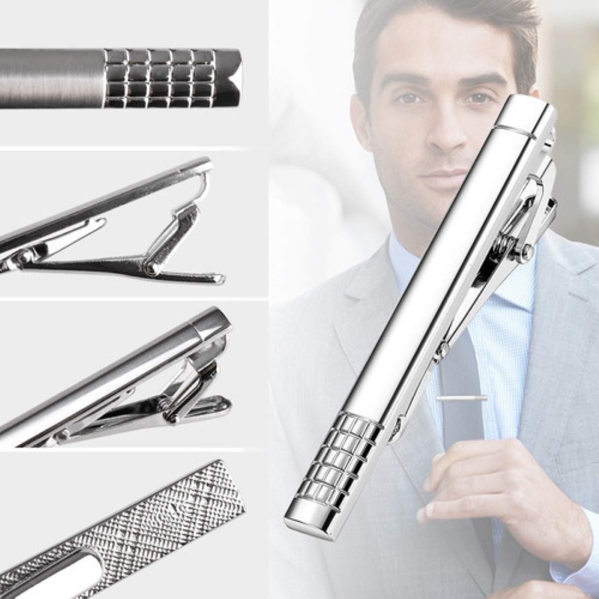 Juego De Clips De Corbata 8 Pz para Caballero