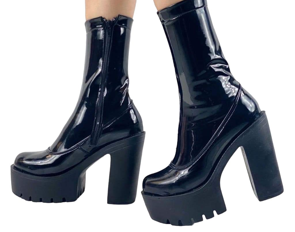 Botas botin para dama moda invierno mod New York Leya