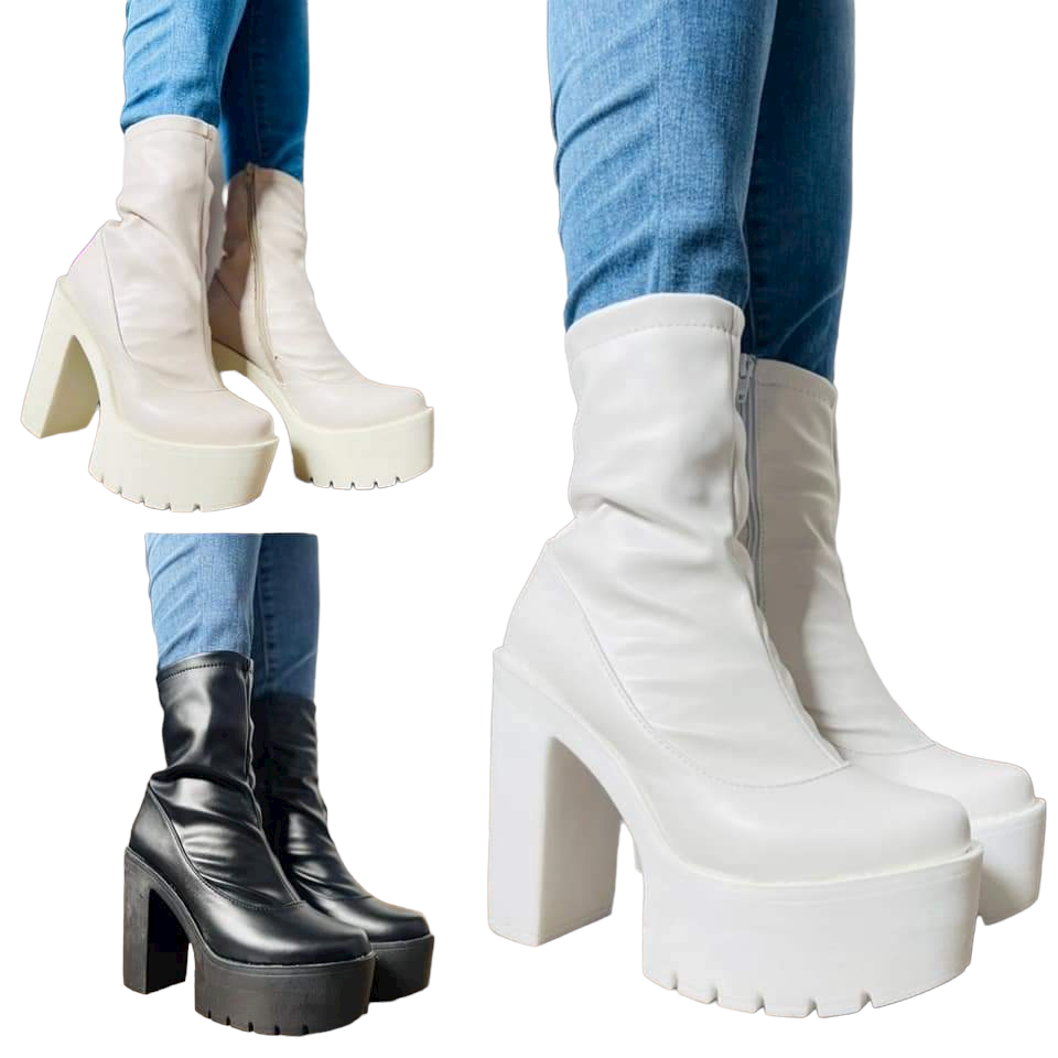 Botas botin para dama moda invierno mod New York Leya