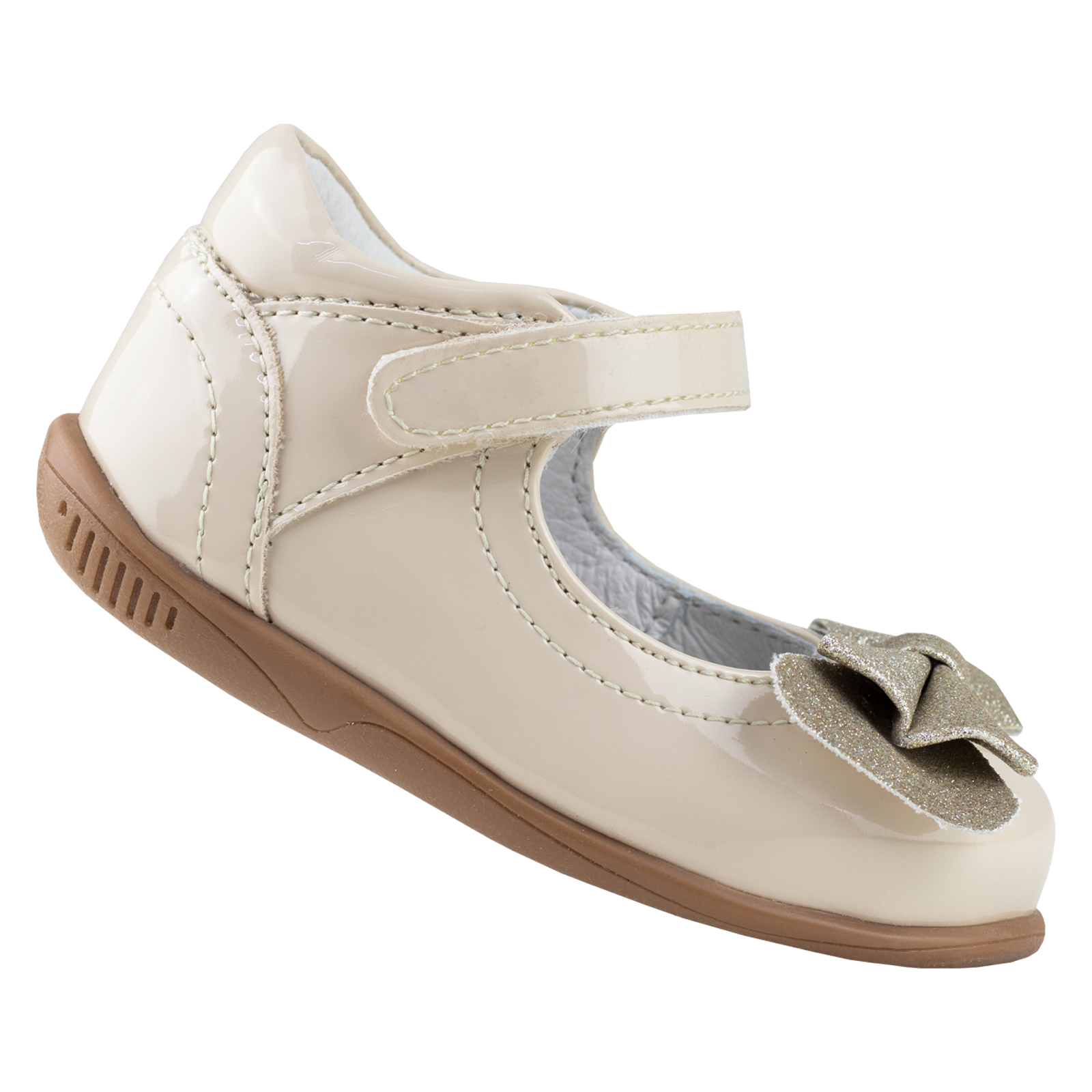 Zapato Para Bebe Chabelo Clasicos de niña Detalle moño C79-F Perla Bonitos