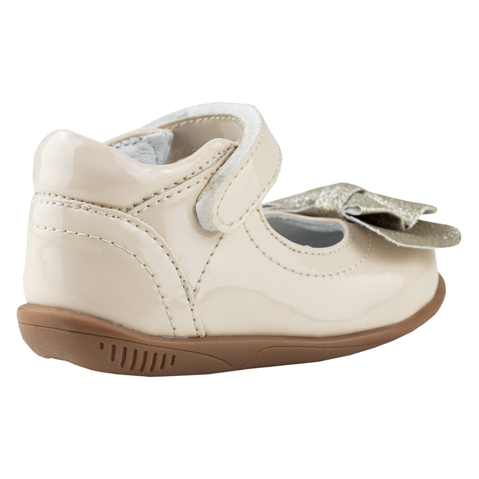 Zapato Para Bebe Chabelo Clasicos de niña Detalle moño C79-F Perla Bonitos