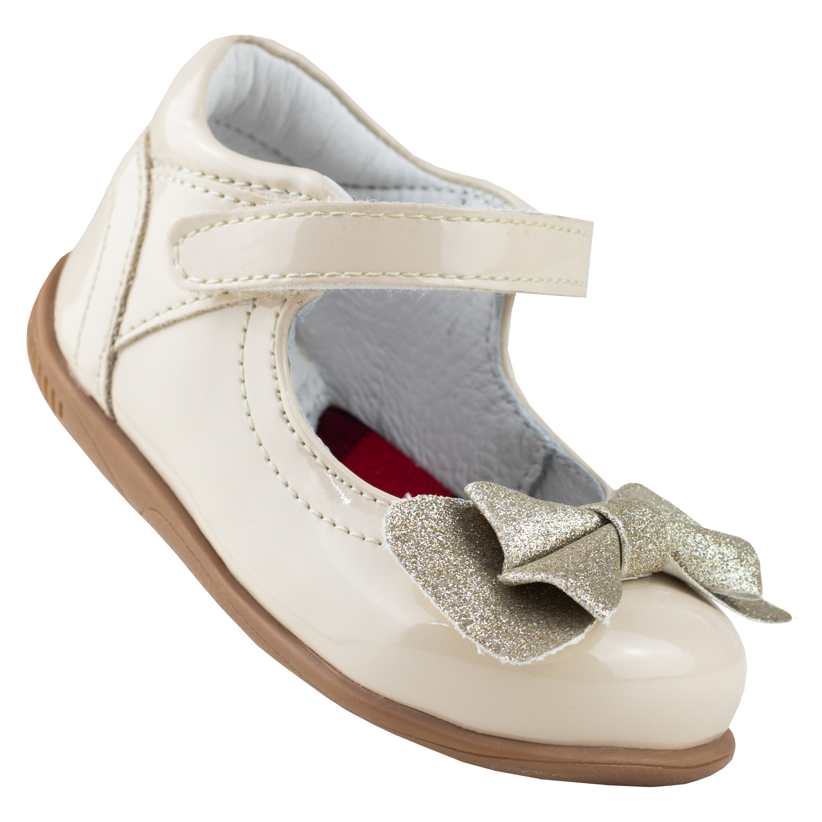 Zapato Para Bebe Chabelo Clasicos de niña Detalle moño C79-F Perla Bonitos