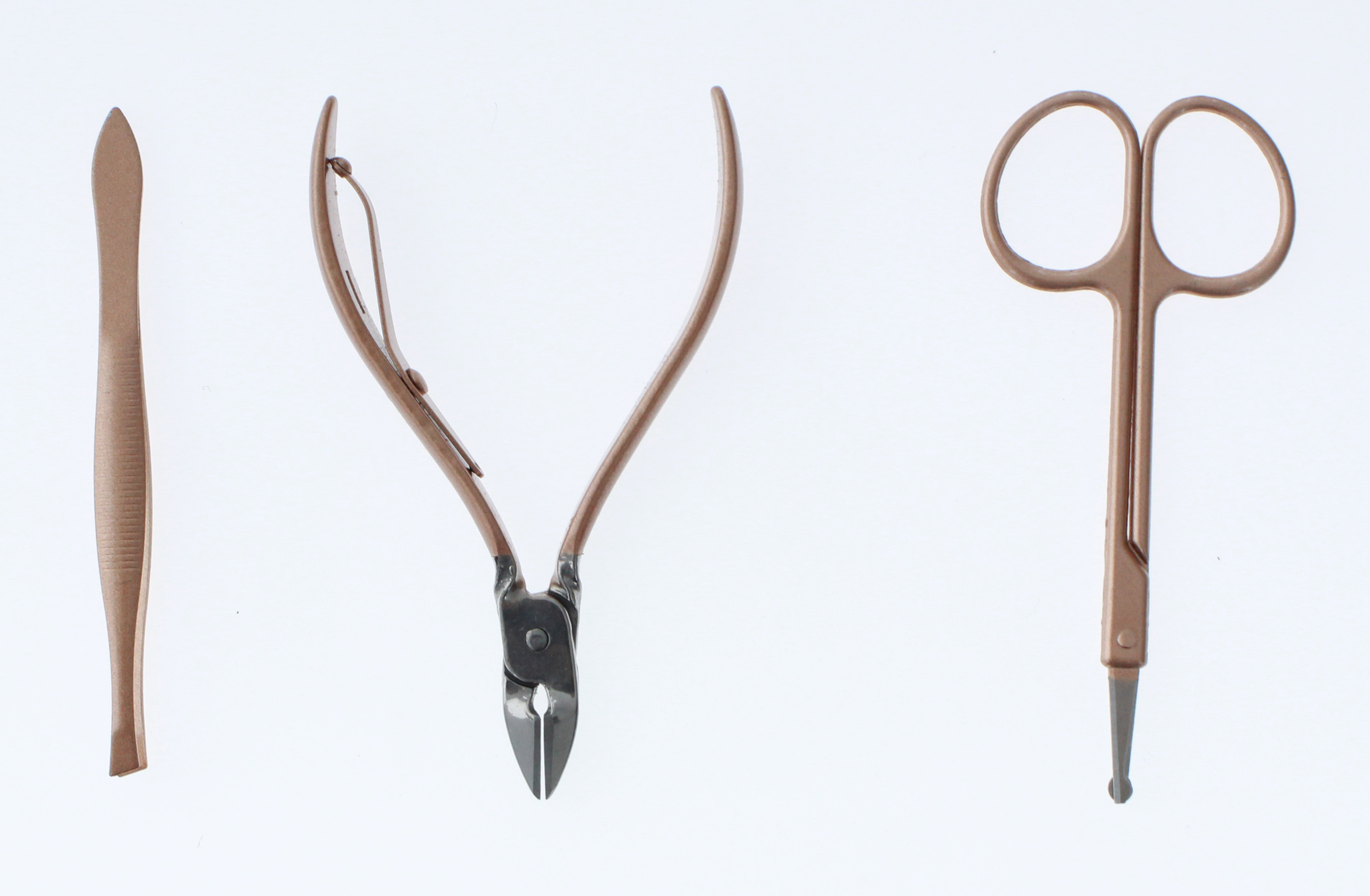 Kit Manicura Pedicura 16 En 1 Set Acero Inoxidable Viaje Color Rosa