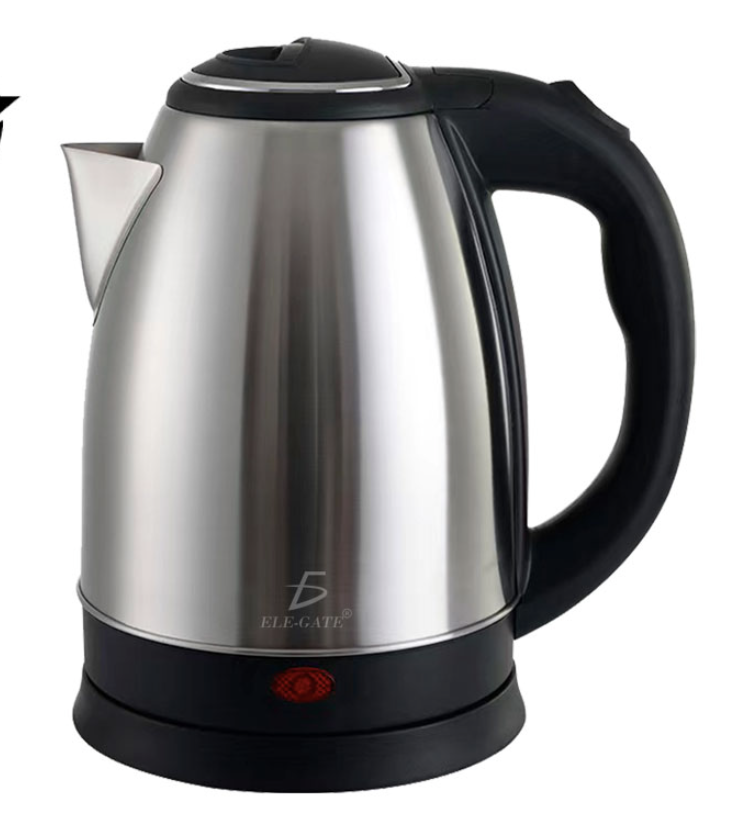 Jarra Tetera Cafetera Electrica 2 Litros Acero Inoxidable Portatil