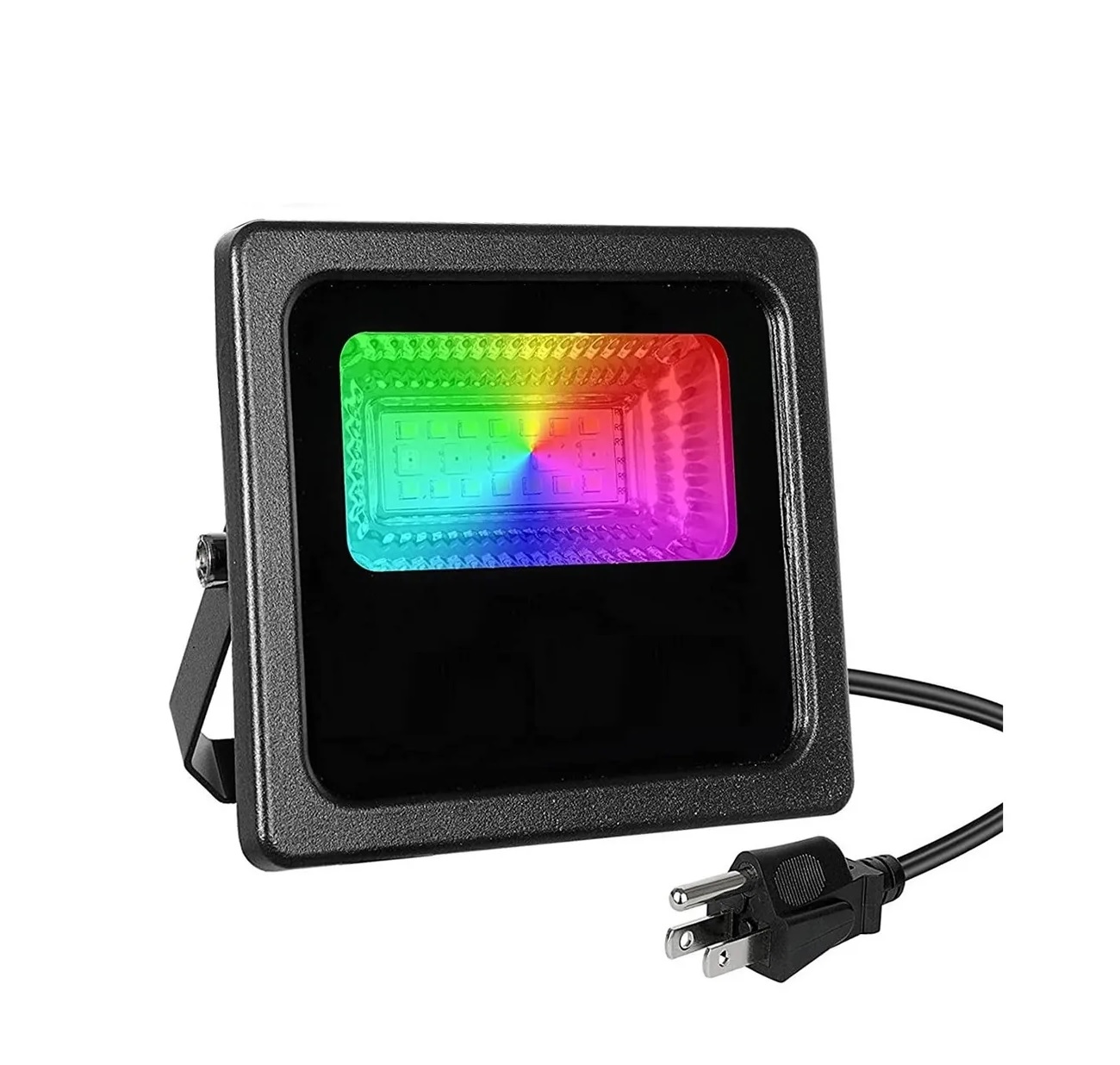Reflector Led Rgb 15w Luses Led De Colores Exterior Ip66