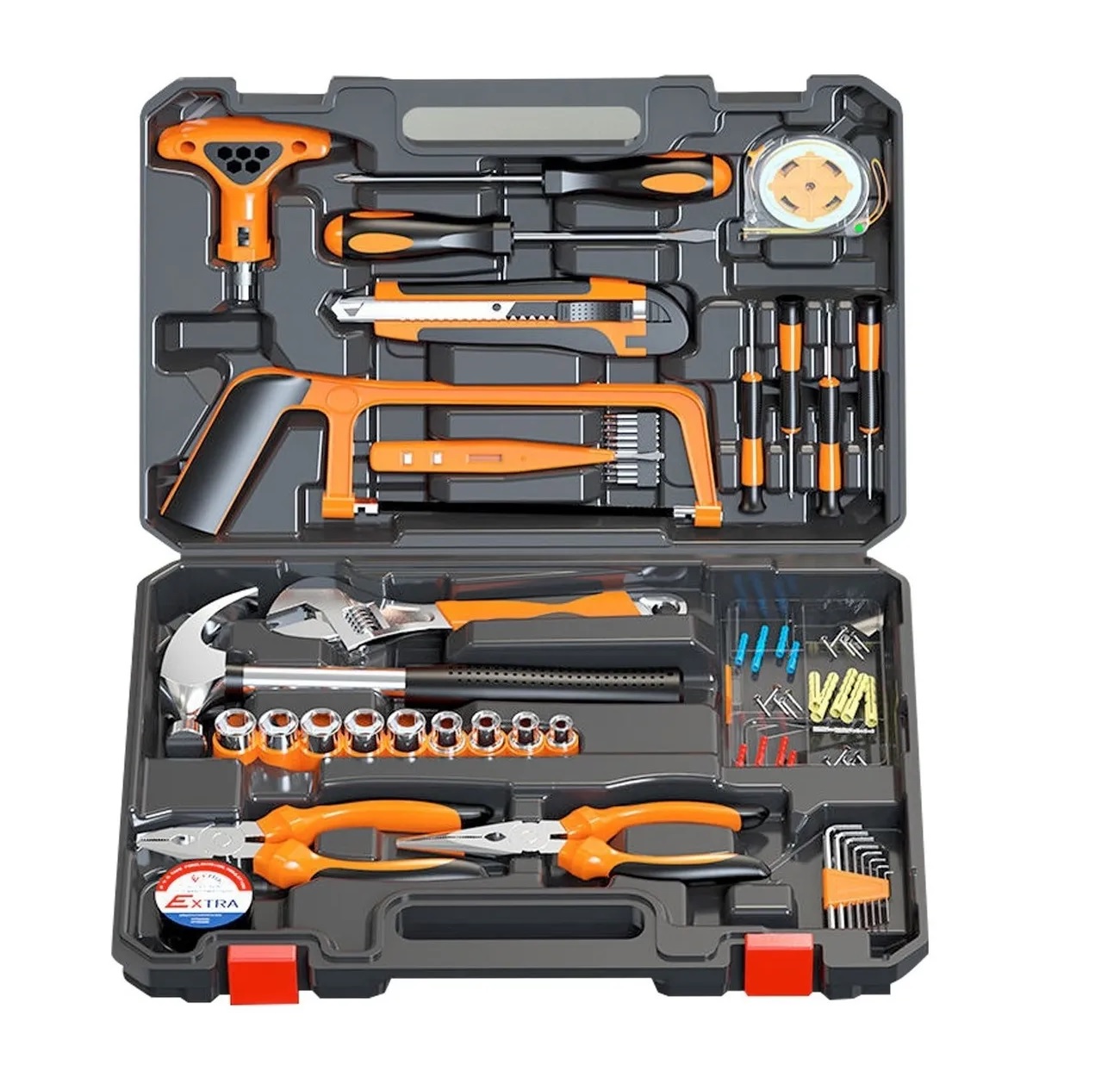 Juego De Herramientas De Reparación Mecánica De 82 Piezas
