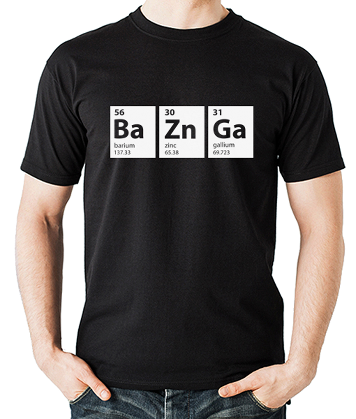 Playera para Hombre Bazinga Element