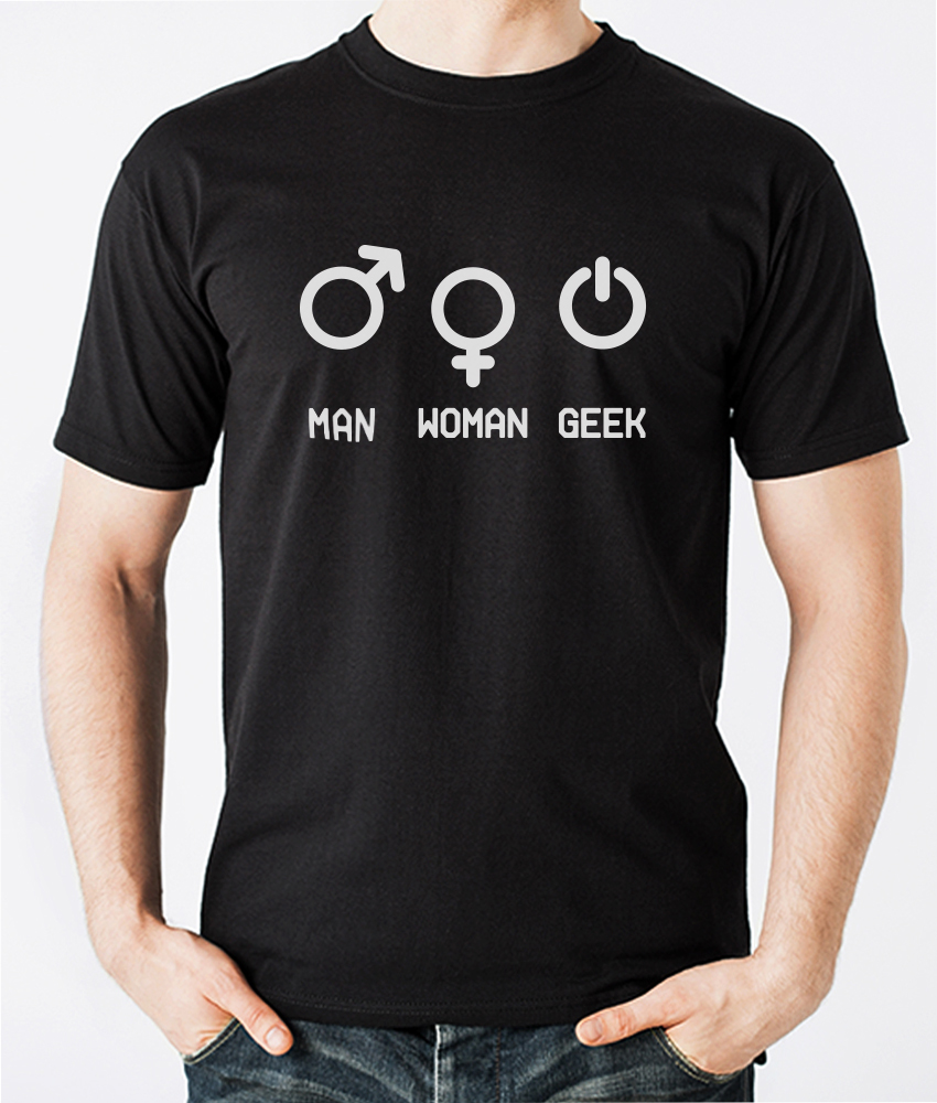 Playera para Hombre Gamer Geek Simbolo
