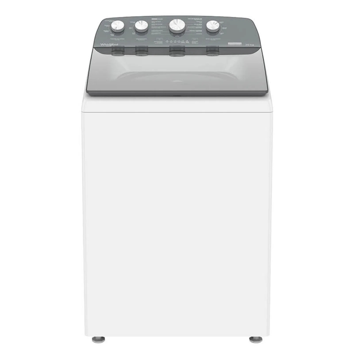 LAVADORA WHIRLPOOL 8MWTW2024WJM 20KG CARGA SUPERIOR BLANCO ENDY65