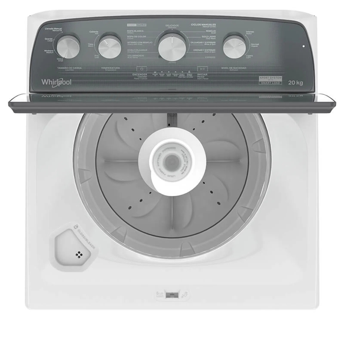 LAVADORA WHIRLPOOL 8MWTW2024WJM 20KG CARGA SUPERIOR BLANCO ALBY ENTREGA SÓLO VÁLIDA EN LA CIUDAD DE MÉXICO Y ZONA METROPOLITANA