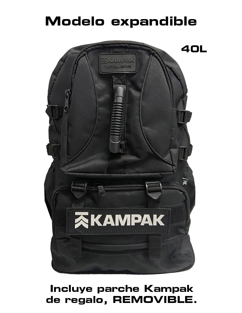 Super Mochila Tactica Kampak Mr04 Expandible Multiusos Grand