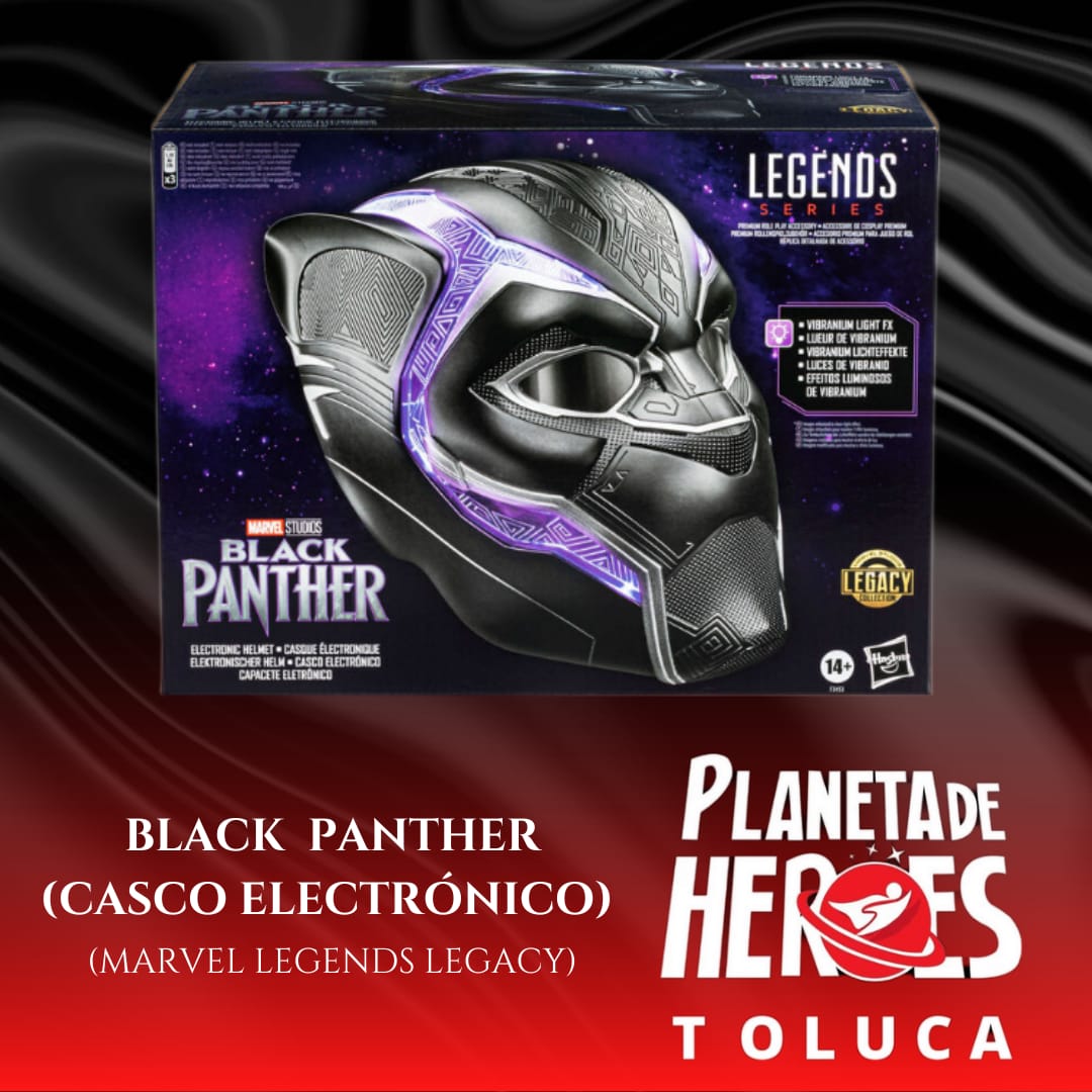 Black Panther Casco Electronico - Marvel Legends Legacy