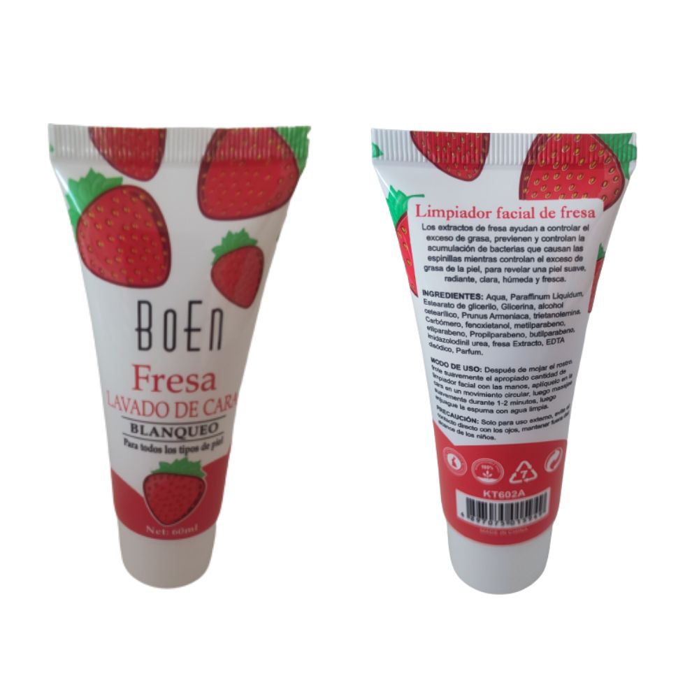 BOEN Kit 3 en 1 Limpieza Facial con Limpiador + Exfoliante y Suero Hidratante