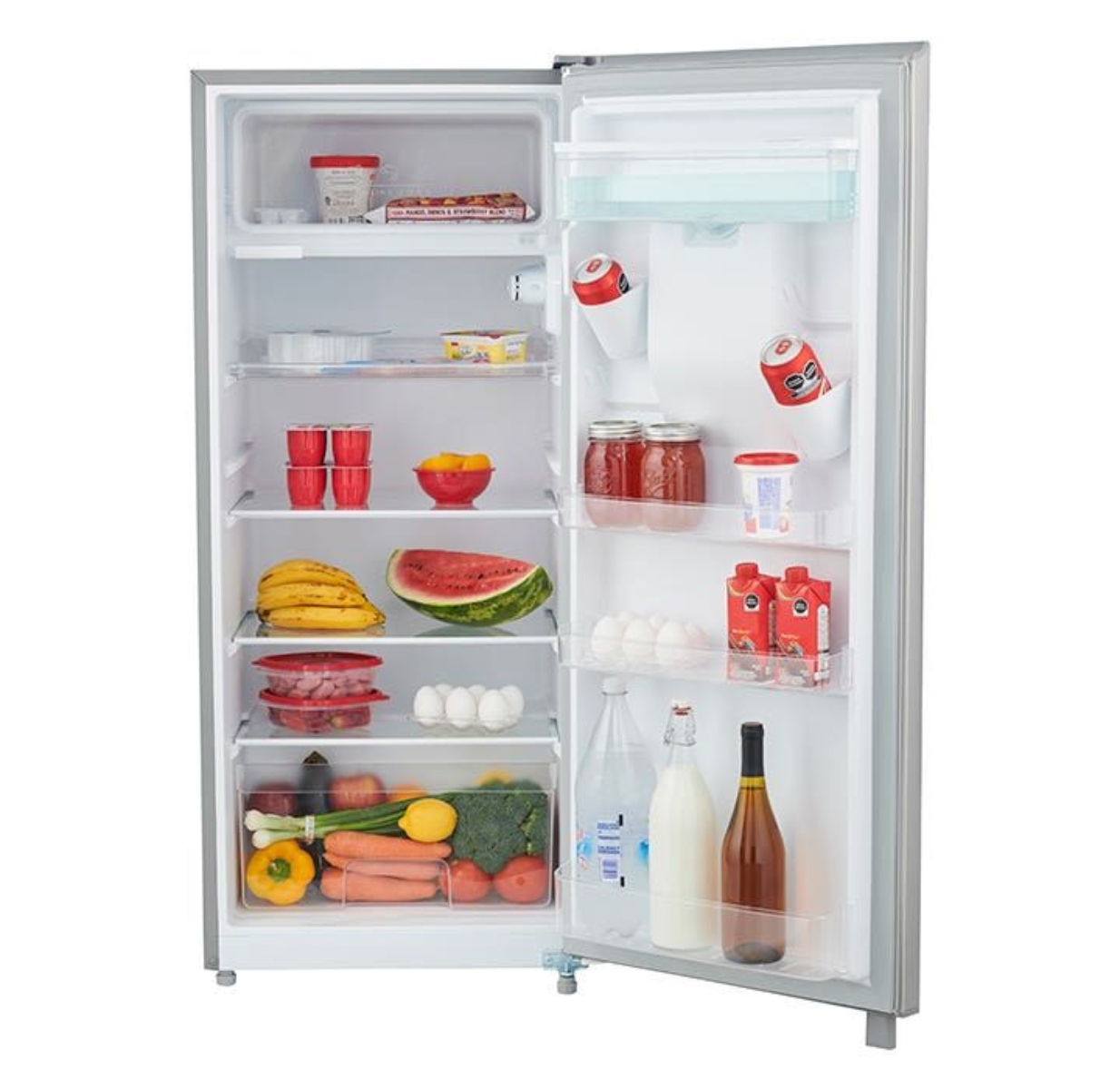 REFRIGERADOR SEMIAUTOMATICO DAEWOO DWRD190CCDLSW 7 PIES C/DESPACHADOR SILVER ALBY60