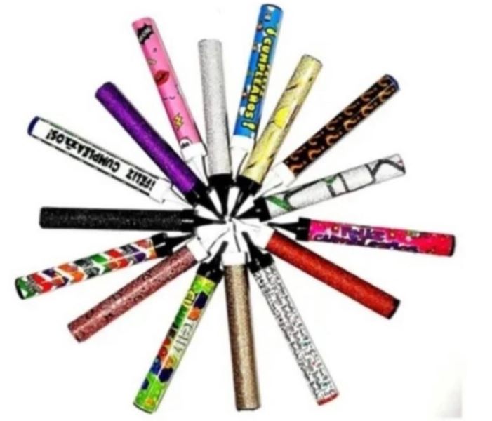 20 Velas Mágicas Para Pastel Cumpleaños Festejo Fiesta