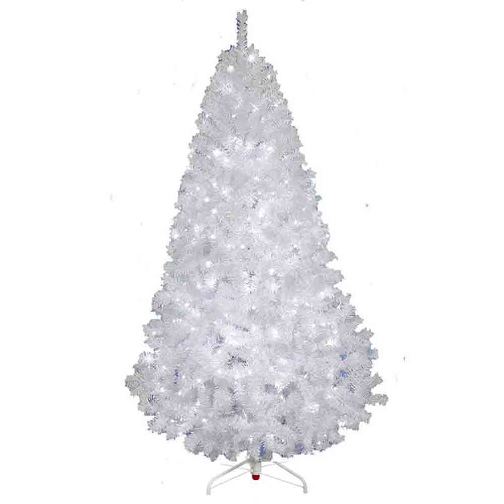 Arbol Navideño Toronto Blanco con luces 1.90 cm MM