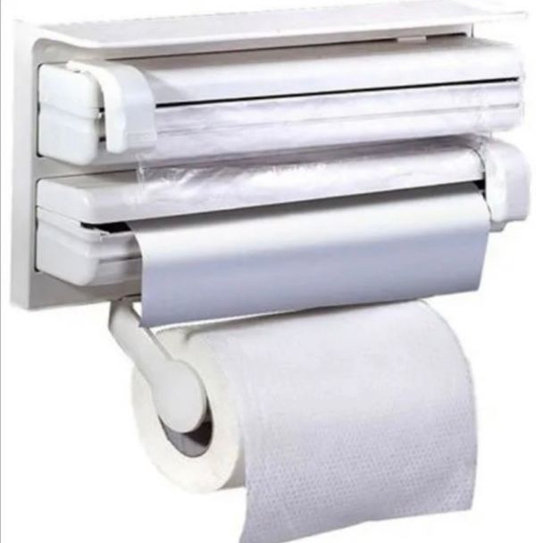 Dispensador Triple Despachador De Papel Cocina