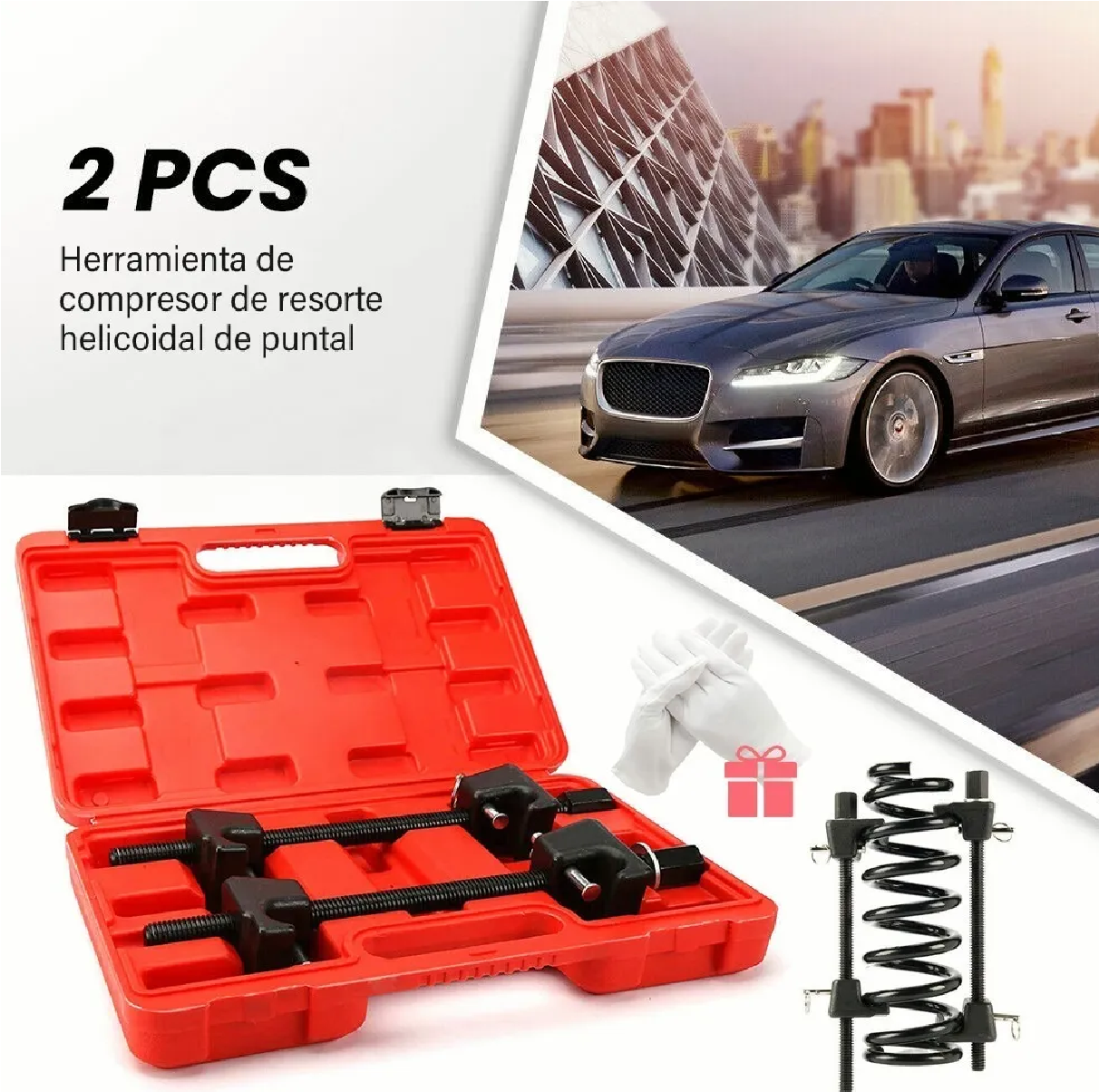 Kit Compresor De Resorte,amortiguador 1/2 13/16 Pulgada 2 Pcs
