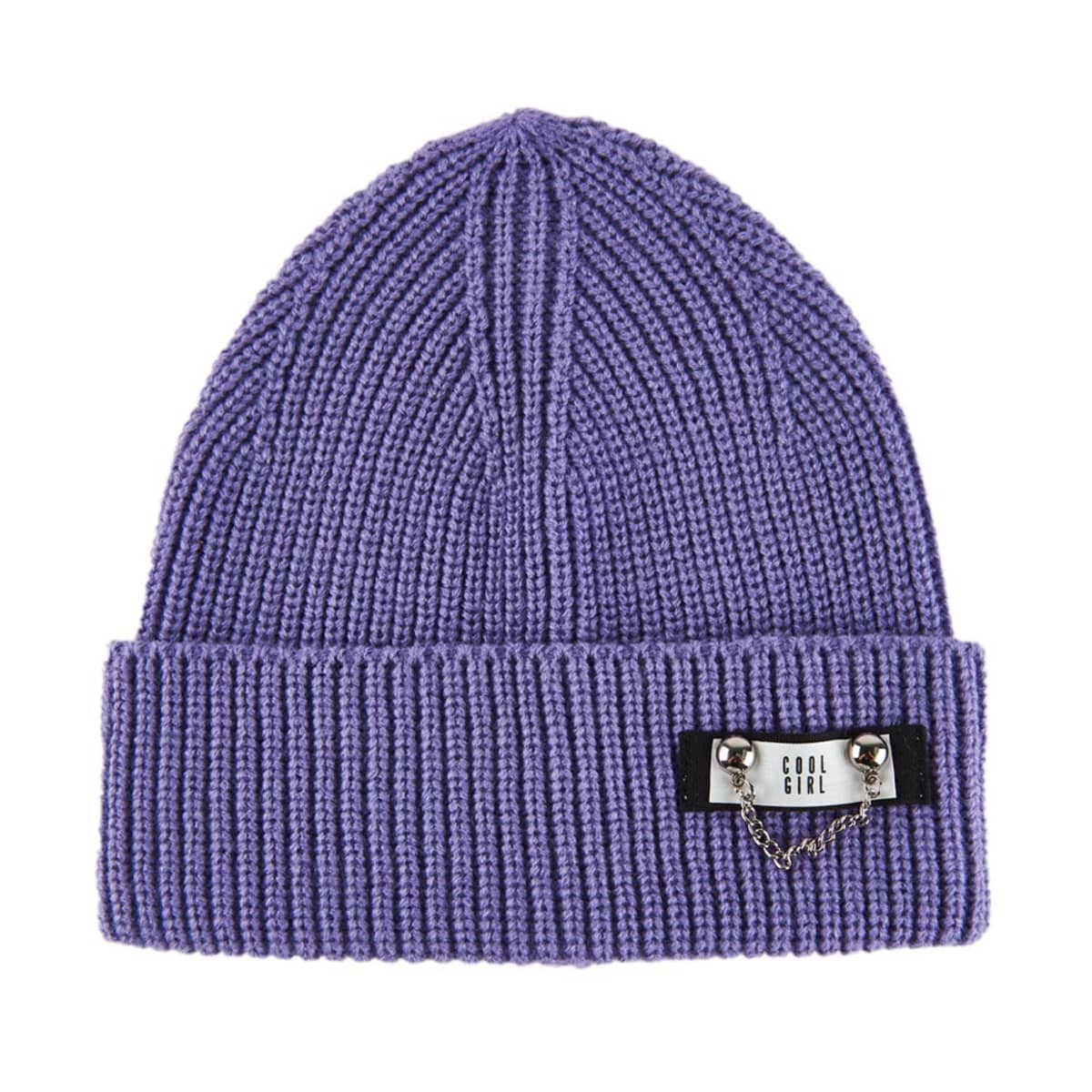 Gorro / Boina invernal para mujer color lila, marca Holly Land, mod. 1054469