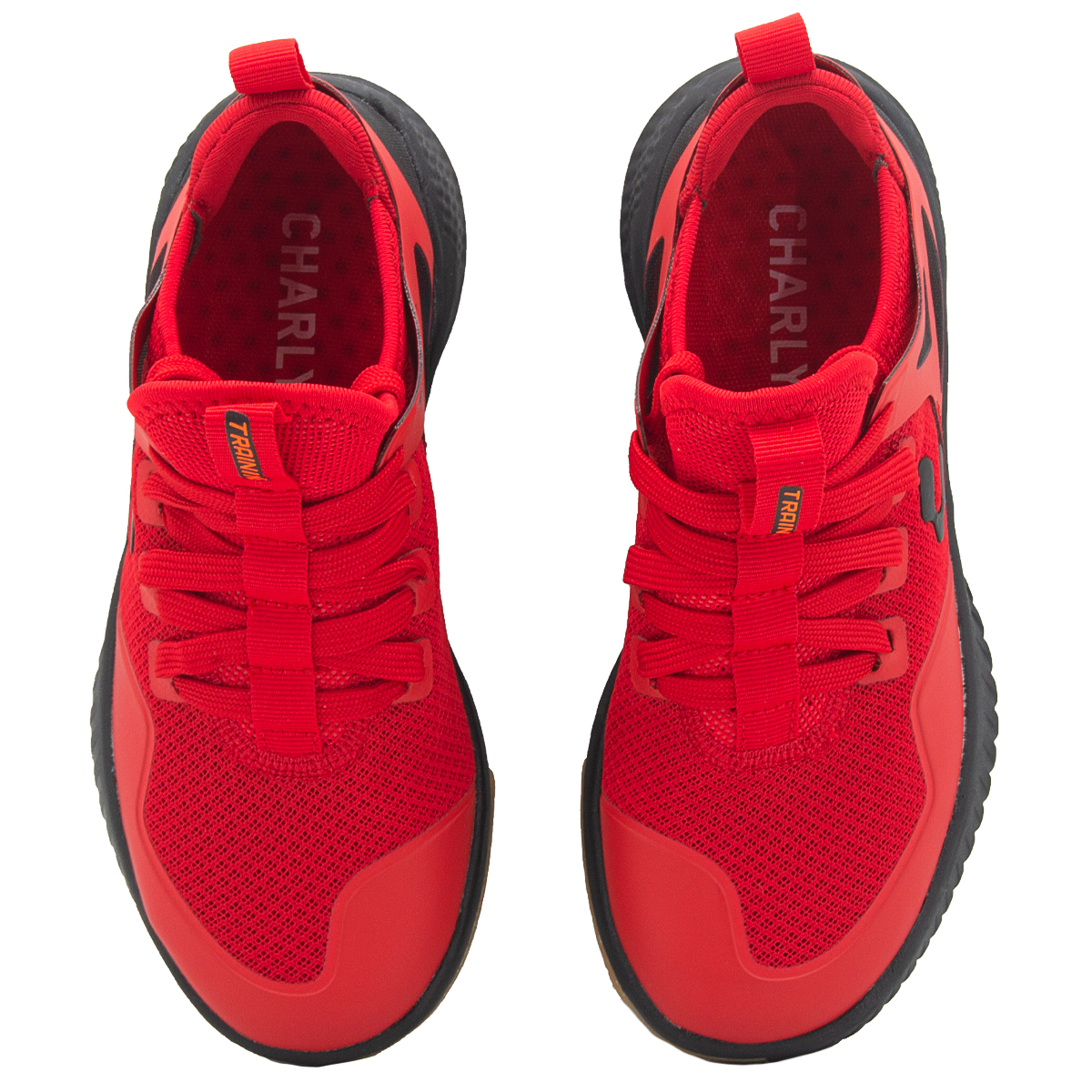 Tenis Charly Deportivo Running Suela Eva Antiderrapante Rojo