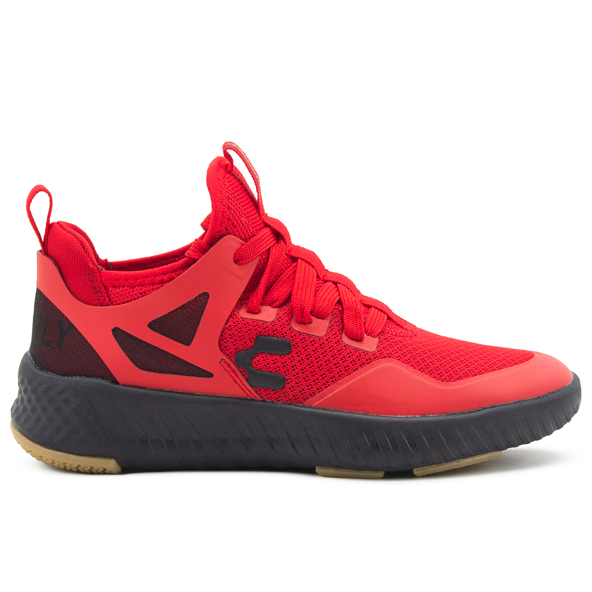 Tenis Charly Deportivo Running Suela Eva Antiderrapante Rojo