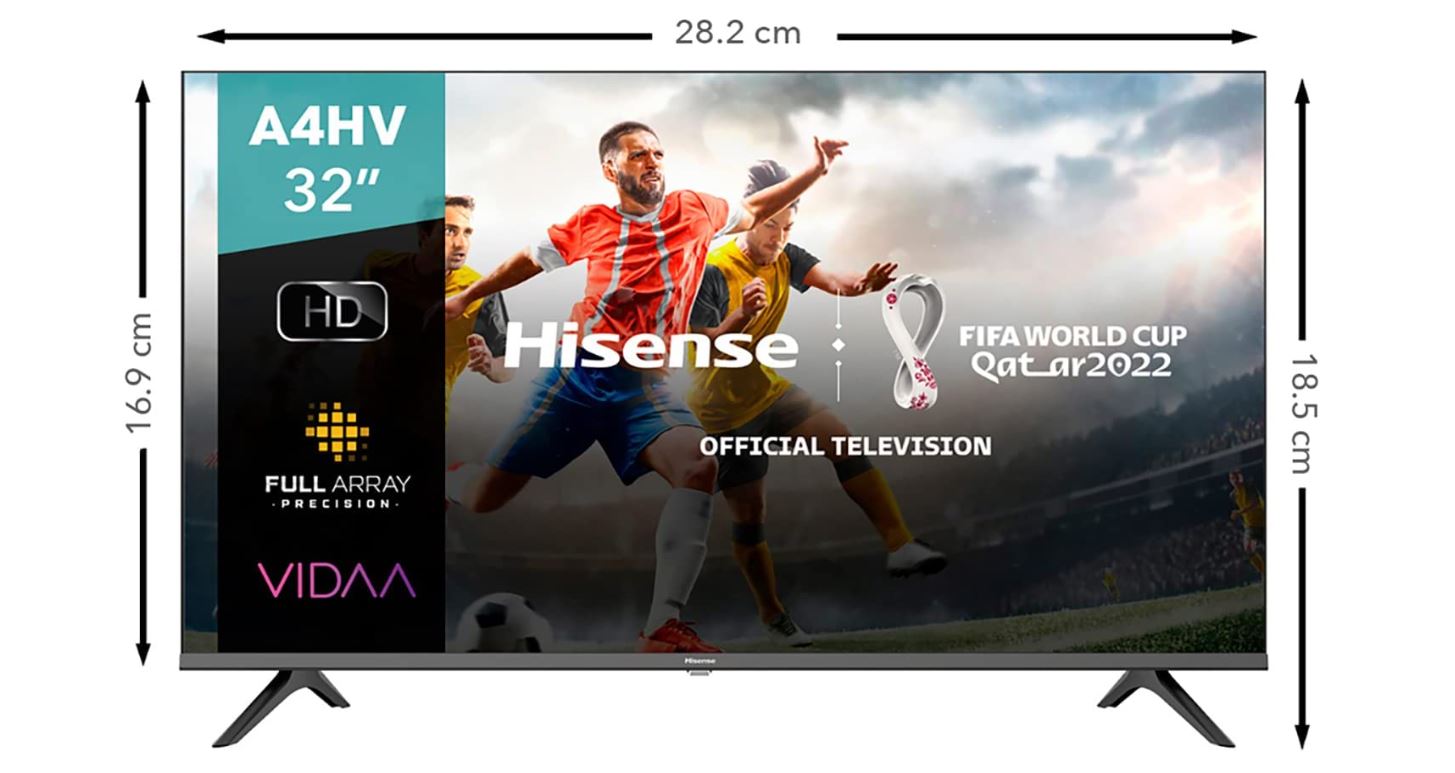 Televisor Hisense 32A4HV Smart TV VIDAA