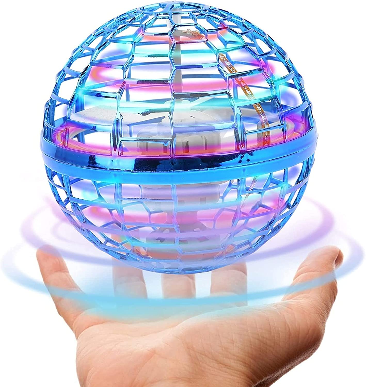 Pelota Voladora Flying Spinner Azul  