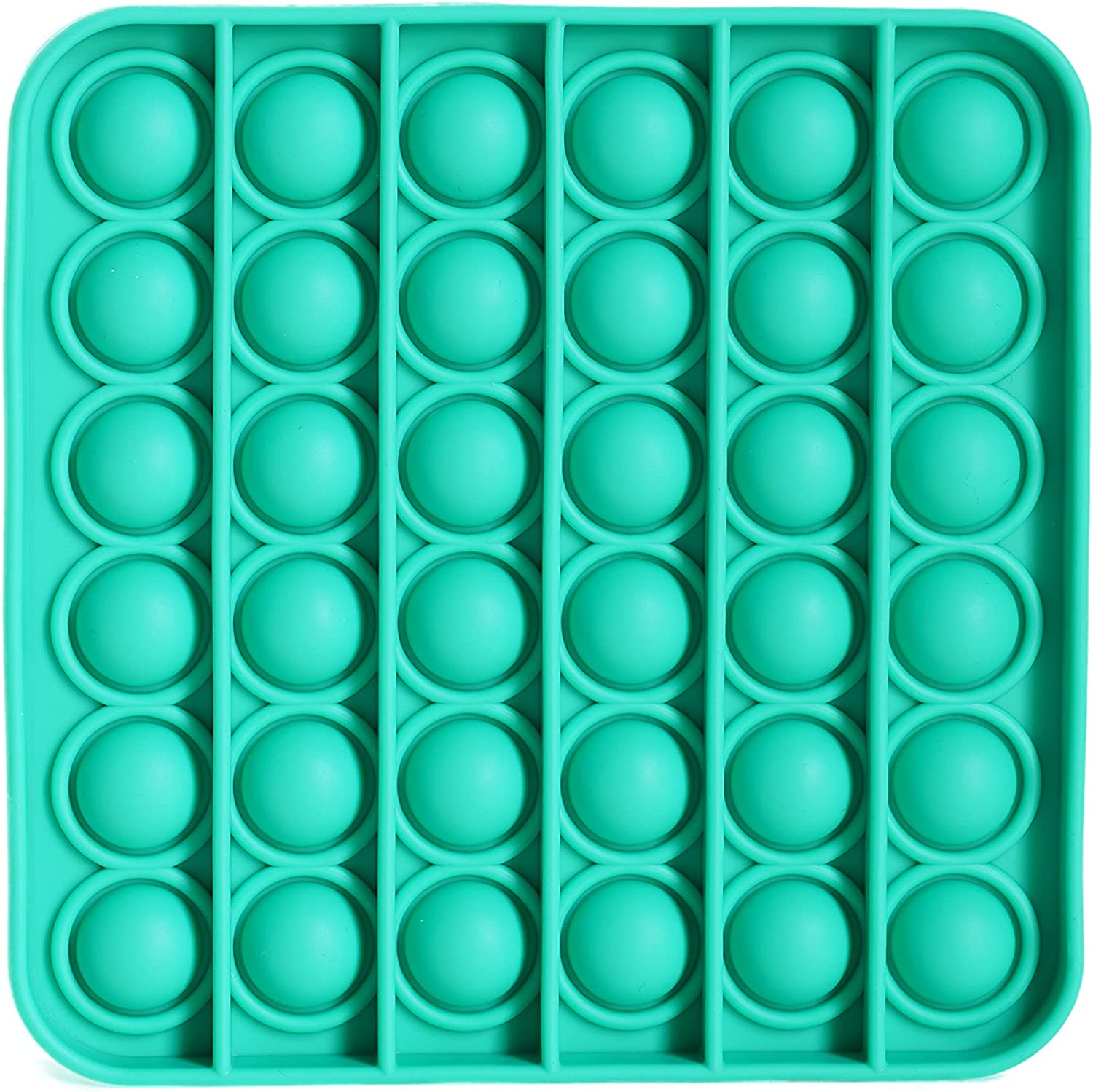 Pop It Antiestrés en Forma de Cuadrado Color Variado