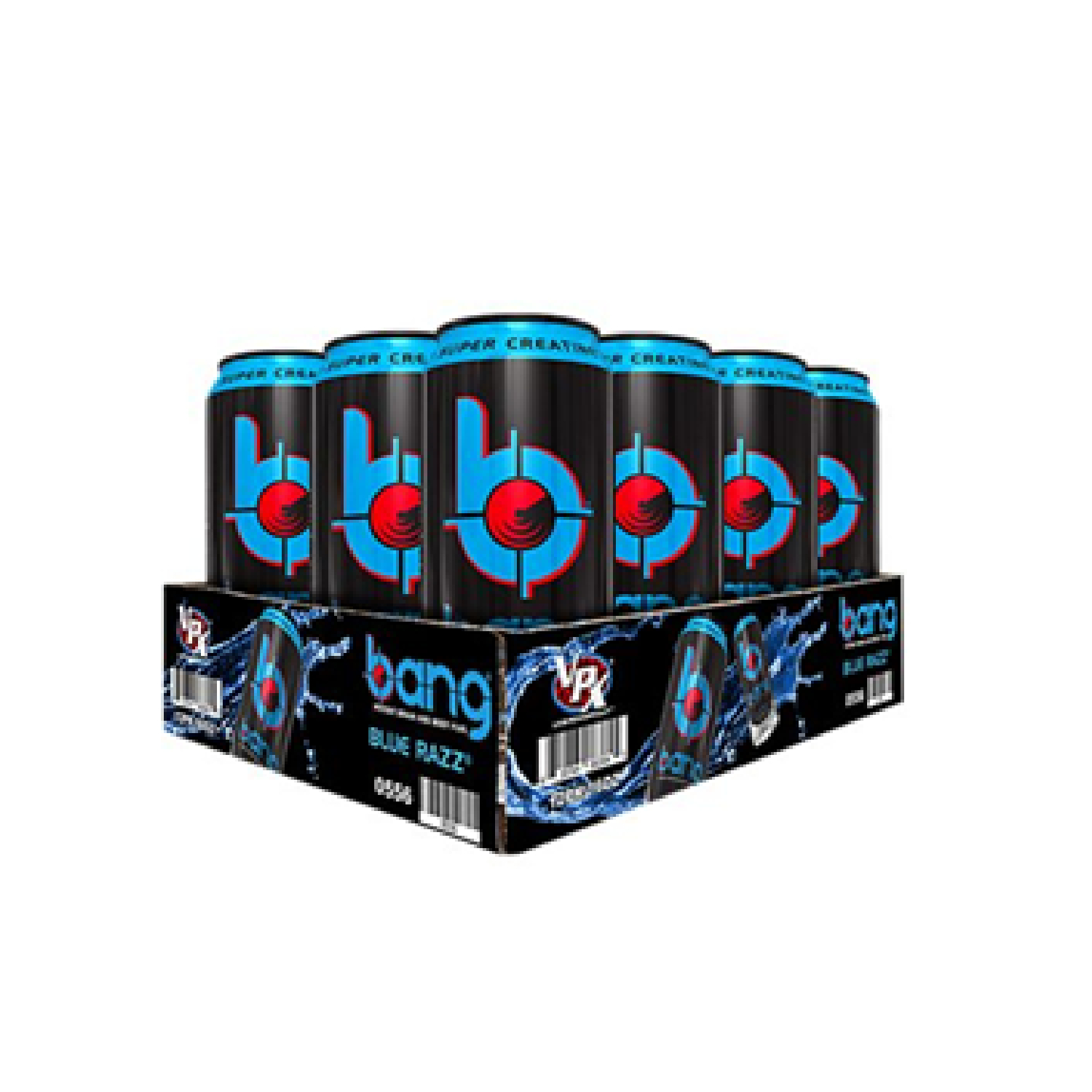 Bang Energy - razz azul 12 pack , 16 fl oz.