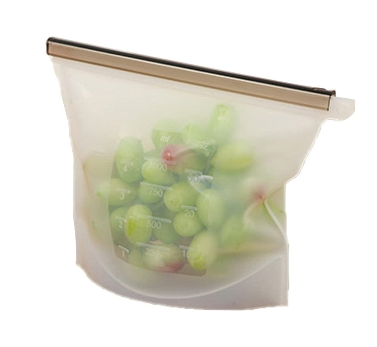 Bolsa de Silicon Tipo Ziploc de 1 Litro
