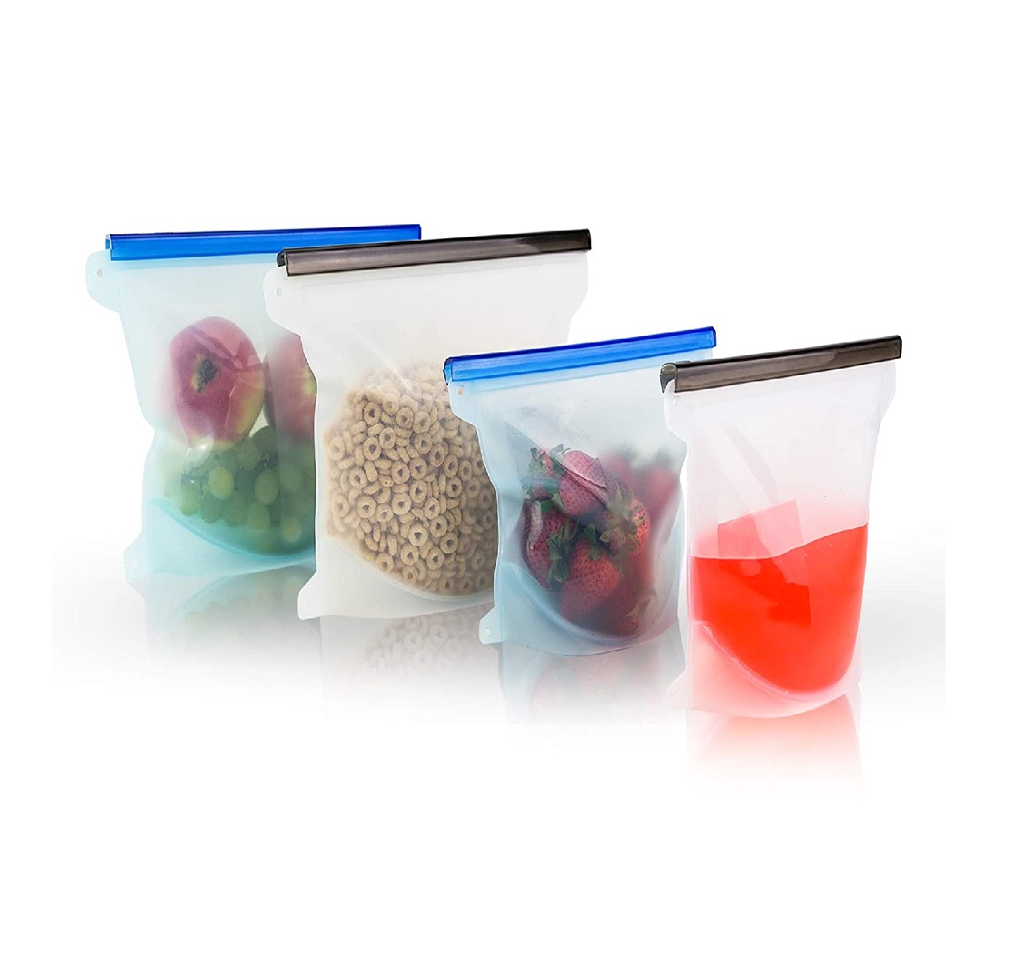 Bolsa de Silicon Tipo Ziploc de 1 Litro