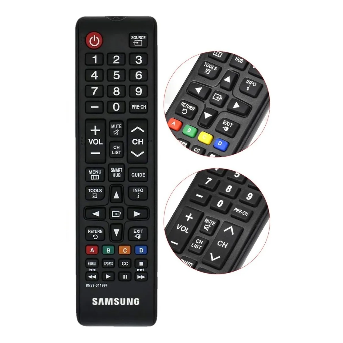 Control Samsung Bn59-01199s (para Todas Las Pantallas) +pila