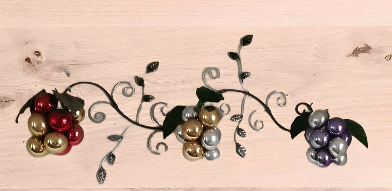 Figura Decorativa De Pared Para Esferas Navideñas