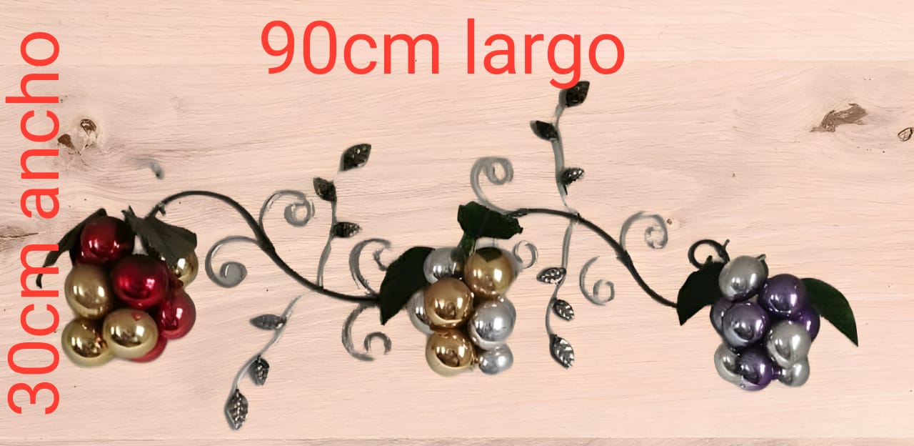 Figura Decorativa De Pared Para Esferas Navideñas