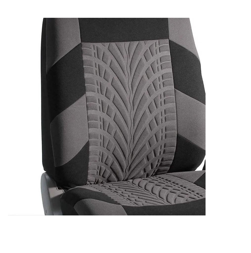 Set cubierta Universal De Asiento De Coche Negro c/Gris