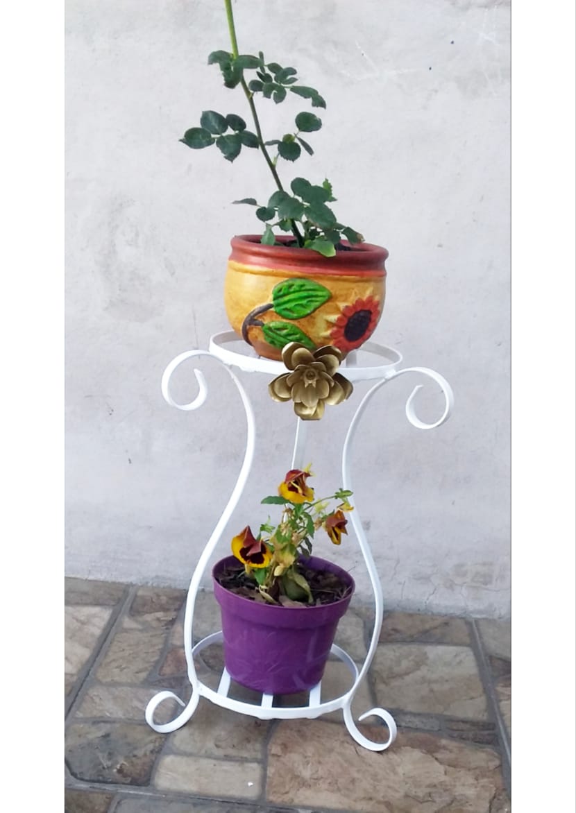 Base Para Macetas De 2 Bases