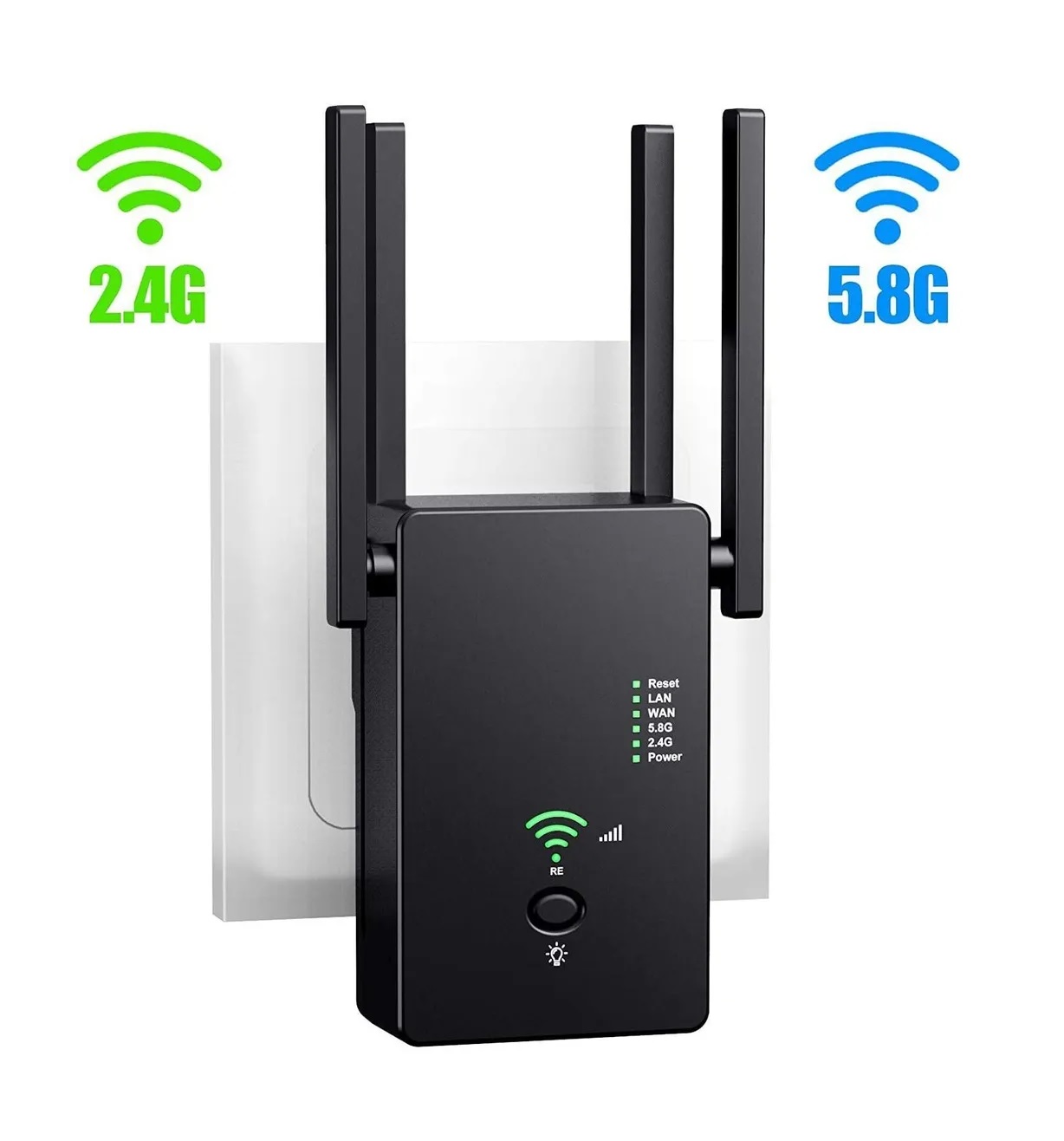 Repetidor Wifi Amplificador Señal 1200mbps 110/230v Wps