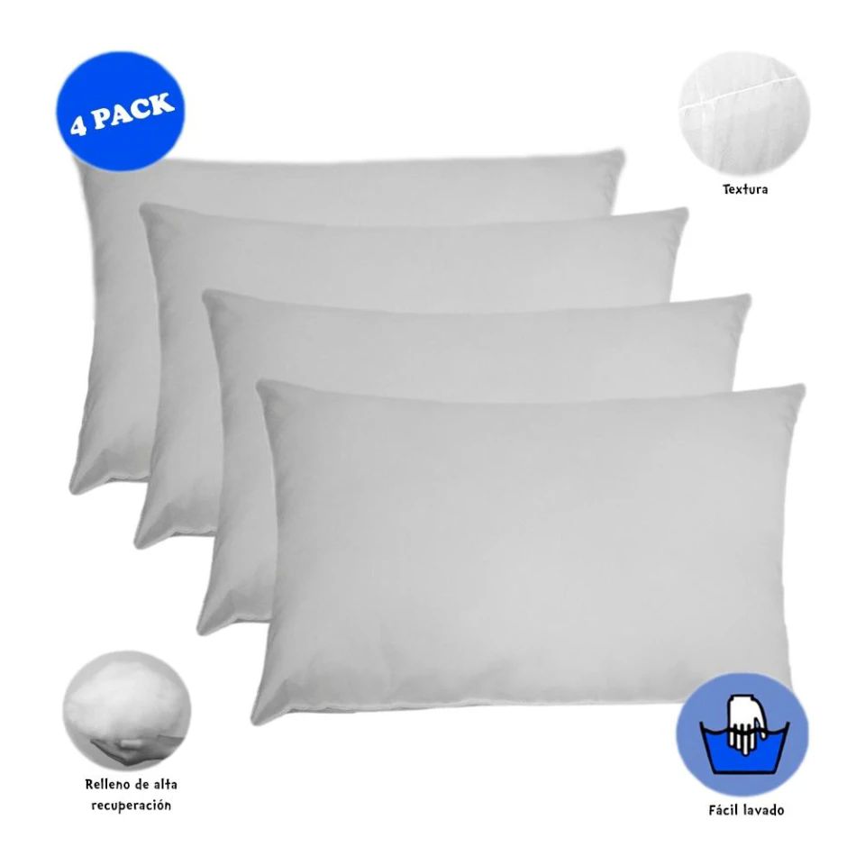 Juego de 4 Almohadas .